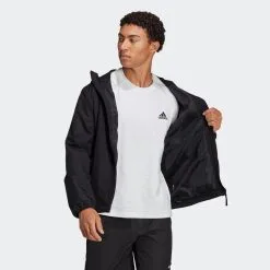 ADIDAS Chaqueta Essentials RAIN.RDY - Impermeable y Ligera para Deportes Outdoor -Quechuagatta comercio chaqueta essentials rainrdy 2