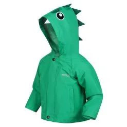 Regatta Chaqueta Impermeable Dinosaurio Para Niños/Niñas Verde Gominola - Ideal para Deportes Outdoor -Quechuagatta comercio chaqueta impermeable dinosaurio para niosnias verde gominola 2
