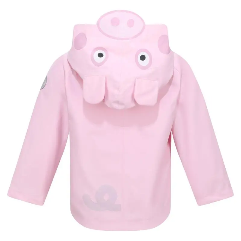Regatta Chaqueta Peppa Pig Para Niños/Niñas Neblina Rosa - Chaqueta Impermeable y Ligera para Actividades al Aire Libre 2 Regatta Chaqueta Peppa Pig Para Niños/Niñas Neblina Rosa - Chaqueta Impermeable y Ligera para Actividades al Aire Libre - Imagen 2