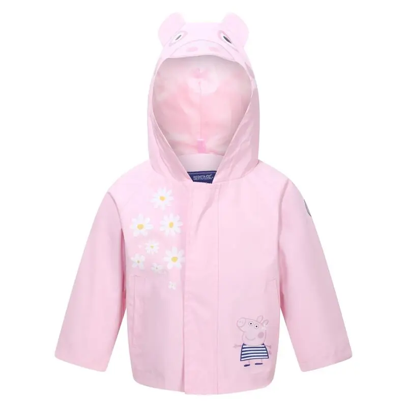 Regatta Chaqueta Peppa Pig Para Niños/Niñas Neblina Rosa - Chaqueta Impermeable y Ligera para Actividades al Aire Libre 1 Regatta Chaqueta Peppa Pig Para Niños/Niñas Neblina Rosa - Chaqueta Impermeable y Ligera para Actividades al Aire Libre