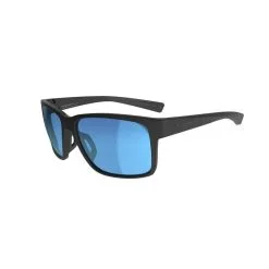 Kalenji Gafas De Running Adulto RUNSTYLE 2 Negro Azul Categoría 3 - Óptimas para Triatlón