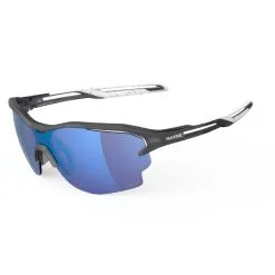 Kalenji Gafas Deportivas RunPerf 2 Cat3 HD Blanco/Azul - Perfectas para Trail Running