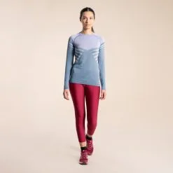 EVADICT Leggings 7/8 Trail Running Mujer Frambuesa - Ropa para Trail Running -Quechuagatta comercio leggings 78 trail running mujer frambuesa 2