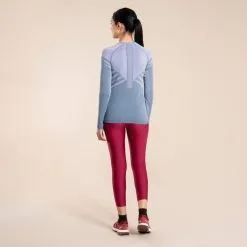 EVADICT Leggings 7/8 Trail Running Mujer Frambuesa - Ropa para Trail Running -Quechuagatta comercio leggings 78 trail running mujer frambuesa 3