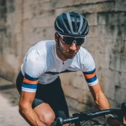 Maillot De Ciclismo Manga Corta Verano Hombre Atelcic KIBO E9 Blanco - Colecciones Triatlón -Quechuagatta comercio maillot de ciclismo manga corta verano hombre atelcic kibo e9 blanco 3