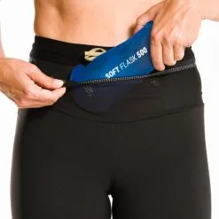 EVADICT Mallas Cortas Trail Running Mujer - Negro Bronce | Ropa Deportiva