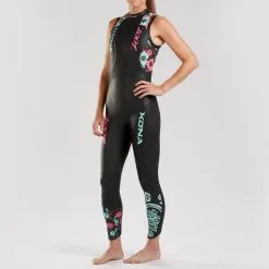 Traje de Neopreno de Triatlón ZOOT Kona Sin Mangas para Mujer | Equipamiento de Triatlón