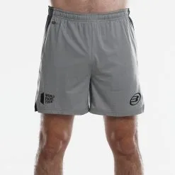 Pantalón Corto De Pádel Hombre - Bullpadel Llano Gris | Ropa Hombre Pádel