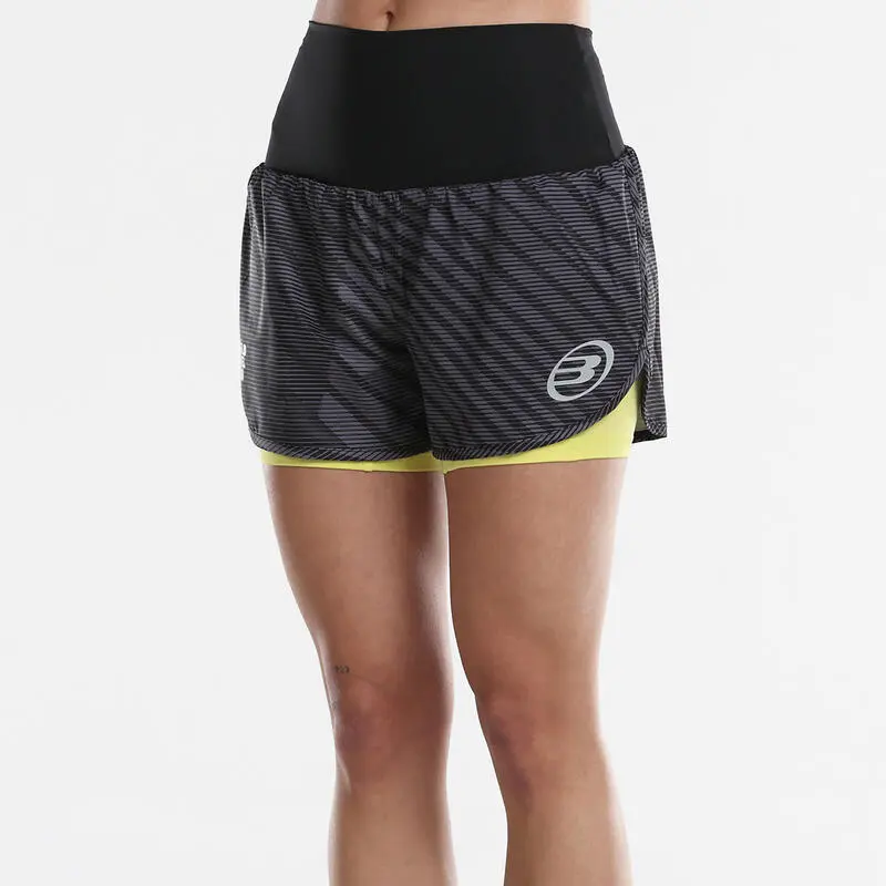 Pantalón Corto De Pádel Para Mujer - Bullpadel Lonja Negro | Ropa Deportiva Mujer 2 Pantalón Corto De Pádel Para Mujer - Bullpadel Lonja Negro | Ropa Deportiva Mujer - Imagen 2