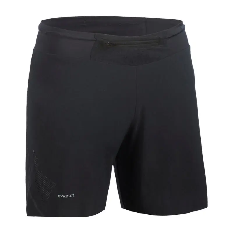Pantalón Corto Trail Running Hombre Negro - EVADICT | Ropa Deportiva 2 Pantalón Corto Trail Running Hombre Negro - EVADICT | Ropa Deportiva - Imagen 2