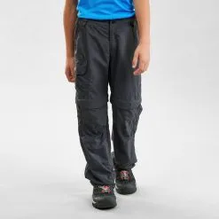 Pantalón Desmontable de Montaña y Trekking para Niños 7-15 Años Quechua MH550 - Ropa de Outdoor