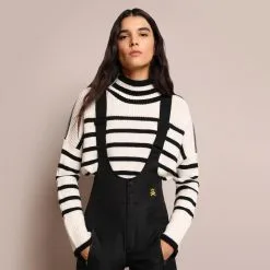 Pantalón Esquí Slim con Tirantes Ajustables para Mujer - SCALPERS ADN W SKI SLIM PANT - Negro -Quechuagatta comercio pantalon esqui slim tirantes ajustables mujer scalpers adn w ski slim pant negro 2