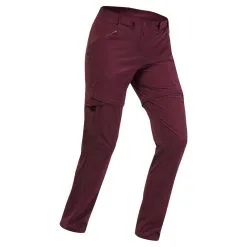 Quechuagatta comercio -Quechuagatta comercio pantalon transformable de senderismo montaa mh550 burdeos mujer 1