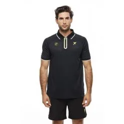 Polo De Manga Corta De Padel De Hombre Drop Shot Rayco | Tendencias Pádel