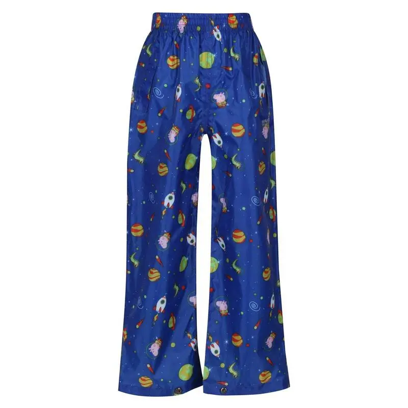Regatta Sobrepantalones Cosmic Diseño Peppa Pig Para Niños/Niñas Surf Spray - Impermeable y Cómodo 2 Regatta Sobrepantalones Cosmic Diseño Peppa Pig Para Niños/Niñas Surf Spray - Impermeable y Cómodo - Imagen 2