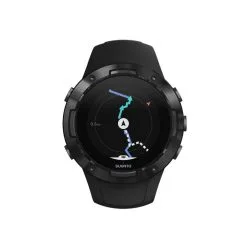 Suunto 5 All Black - Reloj GPS con Pulsómetro en Muñeca, Color Negro