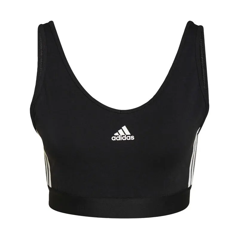 ADIDAS Top Essentials 3 Bandas Con Copas Extraíbles - Ropa de Trail Running 2 ADIDAS Top Essentials 3 Bandas Con Copas Extraíbles - Ropa de Trail Running - Imagen 2