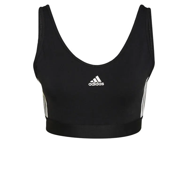 ADIDAS Top Essentials 3 Bandas Con Copas Extraíbles - Ropa de Trail Running 1 ADIDAS Top Essentials 3 Bandas Con Copas Extraíbles - Ropa de Trail Running