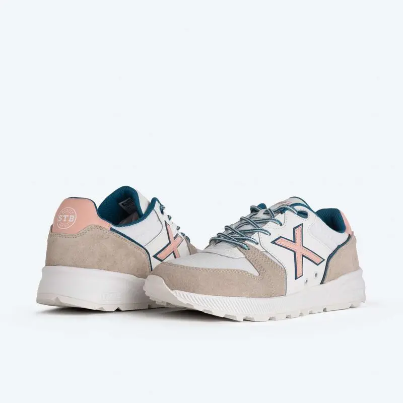 Zapatilla Casual MUNICH 1030 WMN Para Mujer Blanco - Caminar Cómoda y Estilo 5 Zapatilla Casual MUNICH 1030 WMN Para Mujer Blanco - Caminar Cómoda y Estilo - Imagen 5