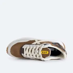 Zapatilla Casual MUNICH TIP Para Hombre Marrón - Caminar Cómodo y Estilo Moderno -Quechuagatta comercio zapatilla casual munich tip para hombre marron 2