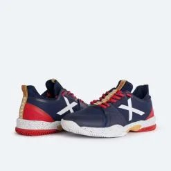 Zapatilla De Pádel MUNICH Oxygen Plus Adulto Azul - Calzado Deportivo de Alto Rendimiento -Quechuagatta comercio zapatilla de padel munich oxygen plus adulto azul 4