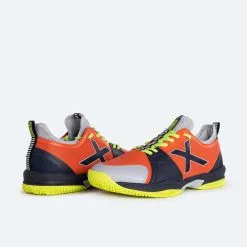 Zapatilla De Pádel MUNICH Oxygen Plus Adulto Naranja - Comodidad y Estilo en la Pista -Quechuagatta comercio zapatilla de padel munich oxygen plus adulto naranja 4