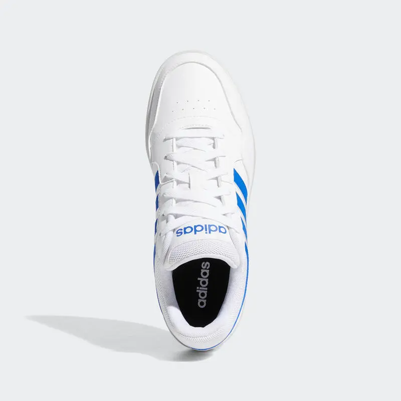 Zapatilla Hoops 3.0 Adidas Hombre Blanco - Caminar - Calzado Deportivo 2 Zapatilla Hoops 3.0 Adidas Hombre Blanco - Caminar - Calzado Deportivo - Imagen 2