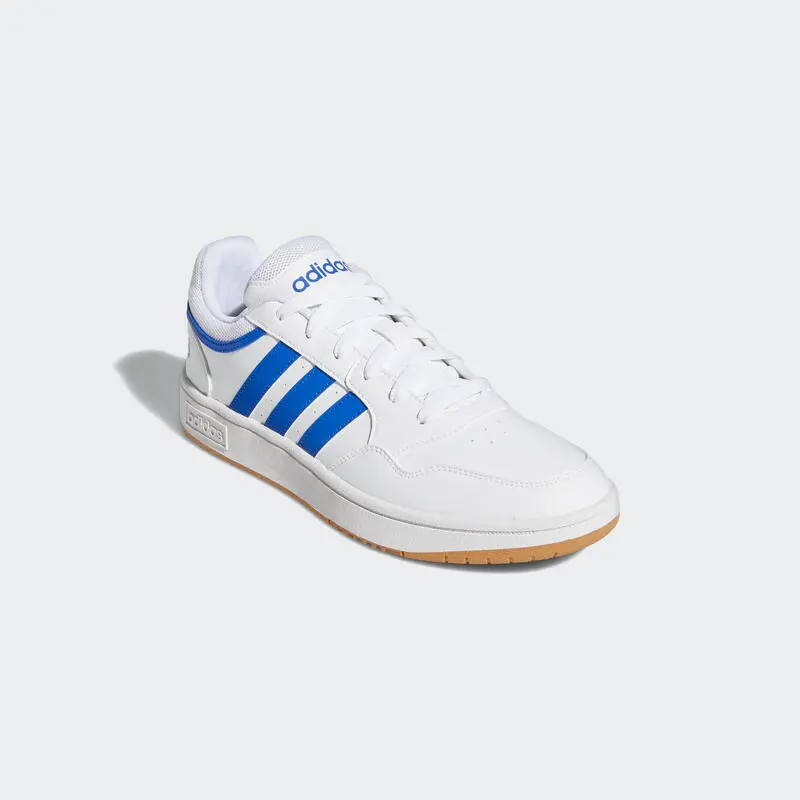 Zapatilla Hoops 3.0 Adidas Hombre Blanco - Caminar - Calzado Deportivo 5 Zapatilla Hoops 3.0 Adidas Hombre Blanco - Caminar - Calzado Deportivo - Imagen 5