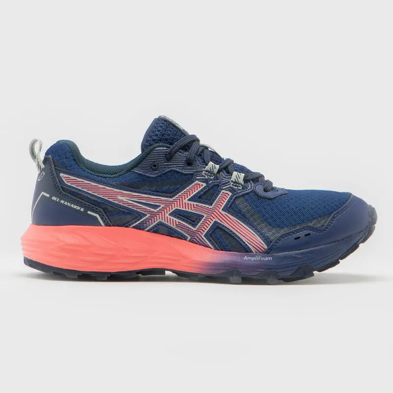 Zapatilla Trail Mujer ASICS GEL-KANAKU 5 Indigo Blue/Papaya - Calzado de Running para Mujer 5 Zapatilla Trail Mujer ASICS GEL-KANAKU 5 Indigo Blue/Papaya - Calzado de Running para Mujer - Imagen 5