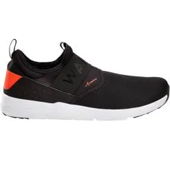 Newfeel Zapatillas Caminar Ciudad PW 160 Slip-On Hombre Negro/Naranja - Cómodas y Elegantes
