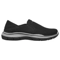 Zapatillas Caminar Hombre SKECHERS Expected 2.0 Demar Negro - Horma Ancha, Comodidad y Estilo