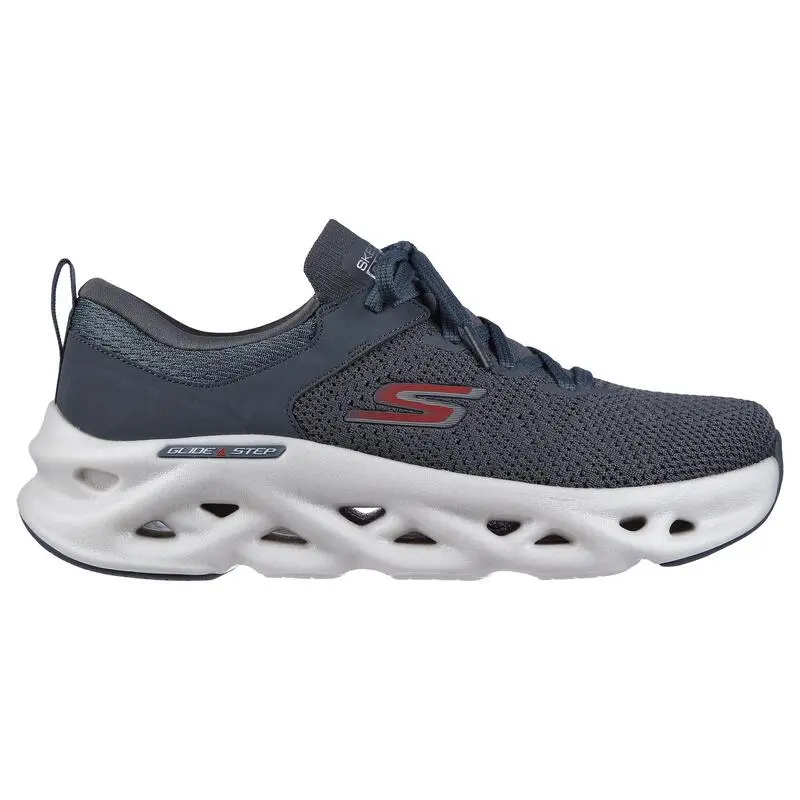 Skechers Go Run Wirl Tech Zapatillas Caminar Hombre Gris - Horma Ancha y Tendencias 1 Skechers Go Run Wirl Tech Zapatillas Caminar Hombre Gris - Horma Ancha y Tendencias