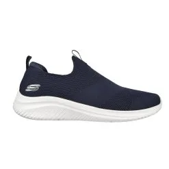 Zapatillas Caminar Hombre SKECHERS Ultra Flex 3.0 Azul Marino - Horma Ancha y Cómodas
