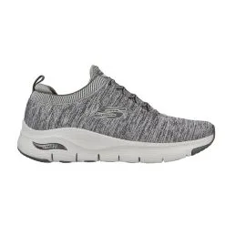 Zapatillas Caminar Hombre SKECHERS Waveport Gris - Horma Ancha - Estilo y Comodidad