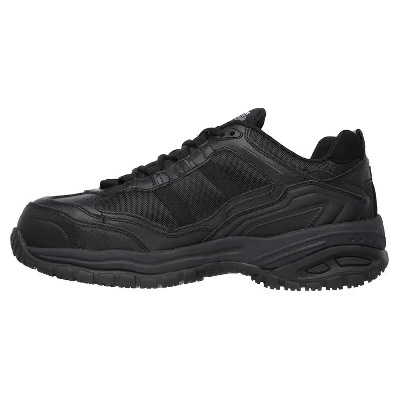 Zapatillas Skechers Work Soft Stride para Hombre - Negro - Caminar Cómodo y Estilo Moderno 5 Zapatillas Skechers Work Soft Stride para Hombre - Negro - Caminar Cómodo y Estilo Moderno - Imagen 5