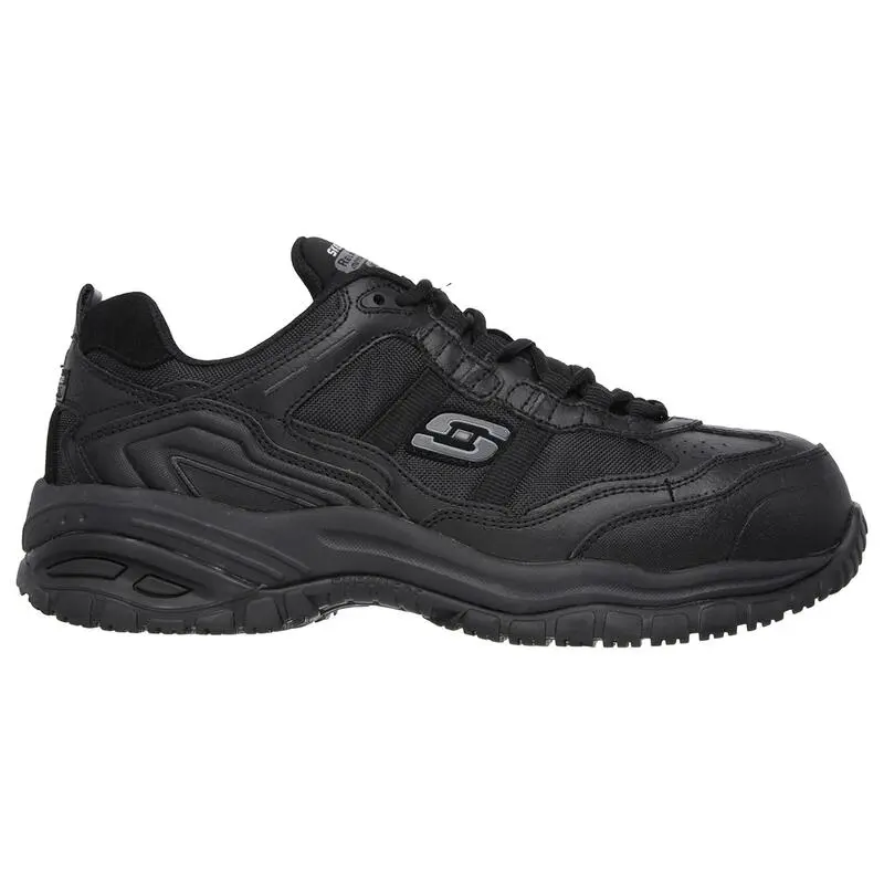 Zapatillas Skechers Work Soft Stride para Hombre - Negro - Caminar Cómodo y Estilo Moderno 1 Zapatillas Skechers Work Soft Stride para Hombre - Negro - Caminar Cómodo y Estilo Moderno