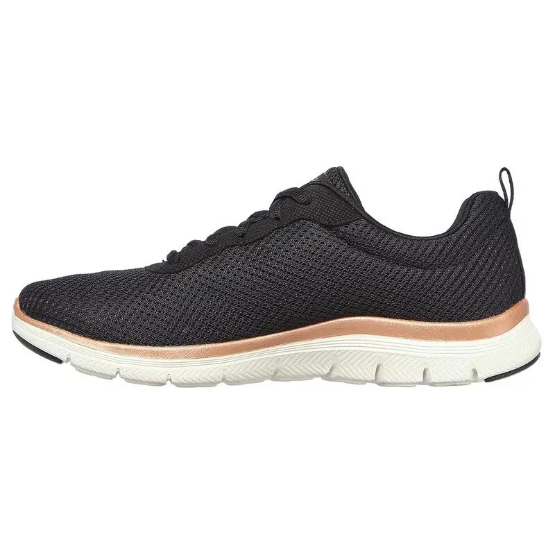 Zapatillas Caminar Mujer SKECHERS Flex Appeal Brilliant View Negro - Comodidad y Estilo 5 Zapatillas Caminar Mujer SKECHERS Flex Appeal Brilliant View Negro - Comodidad y Estilo - Imagen 5