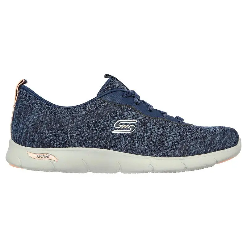 Zapatillas Unisex Skechers Arch Fit Refine Azul Marino - Caminar C贸modo y Estilo 1 Zapatillas Unisex Skechers Arch Fit Refine Azul Marino - Caminar C贸modo y Estilo