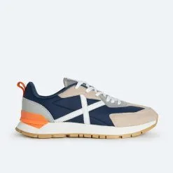 Zapatillas Casual MUNICH Versatile Hombre Marino - Caminar Cómodo y Estilo