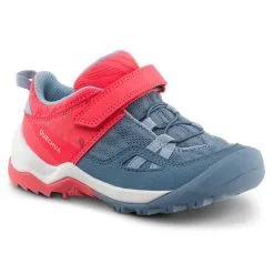 Zapatillas De Montaña Y Trekking Niños 24 A 34 Quechua Crossrock Velcro - Calzado Outdoor Infantil