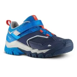 Zapatillas De Montaña Y Trekking Niños 28 A 34 Quechua Crossrock Velcoro - Calzado Outdoor Resistente y Cómodo