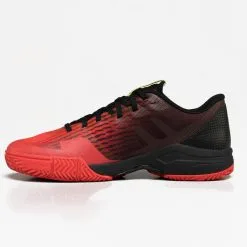 Zapatillas De Pádel Hombre Kuikma PS 590 Rojo Negro - Comodidad y Estilo para el Juego -Quechuagatta comercio zapatillas de padel hombre kuikma ps 590 rojo negro 2