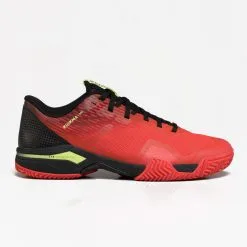 Zapatillas De Pádel Hombre Kuikma PS 590 Rojo Negro - Comodidad y Estilo para el Juego