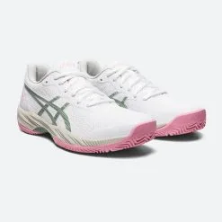 Zapatillas De Pádel Mujer - Asics Gel-Game 9 Blanco/Gris | Novedades de Pádel 2023 -Quechuagatta comercio zapatillas de padel mujer asics gel game 9 blancogris 2