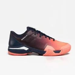 Zapatillas De Pádel Mujer Kuikma PS 590 Coral Azul - Comodidad y Estilo en la Pista