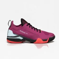 Zapatillas De Pádel Mujer Kuikma PS 990 Dynamic Rosa Violeta | Calzado Deportivo de Alto Rendimiento