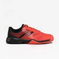 Zapatillas De Pádel Niños Kuikma PS 500 Rojo Negro - Comodidad y Estilo para Jóvenes Jugadores