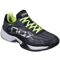 Zapatillas De Pádel Nox AT10 LUX Negro/Verde/Gris - Calzado de Alto Rendimiento -Quechuagatta comercio zapatillas de padel nox at10 lux negroverdegris 3