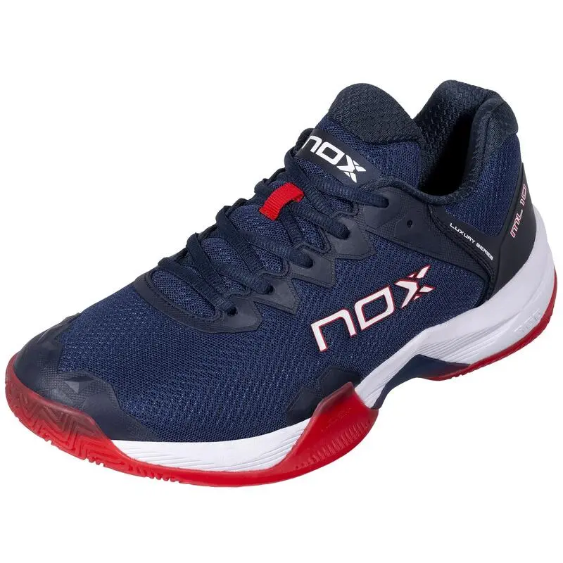 Zapatillas De Pádel Nox ML10 HEXA Azul Marino/Rojo - Diseño Profesional y Máximo Rendimiento 4 Zapatillas De Pádel Nox ML10 HEXA Azul Marino/Rojo - Diseño Profesional y Máximo Rendimiento - Imagen 4