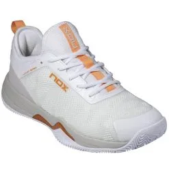Zapatillas De Pádel Nox NERBO Blanco/Coral - Cómodas y Estables para el Juego -Quechuagatta comercio zapatillas de padel nox nerbo blancocoral 3